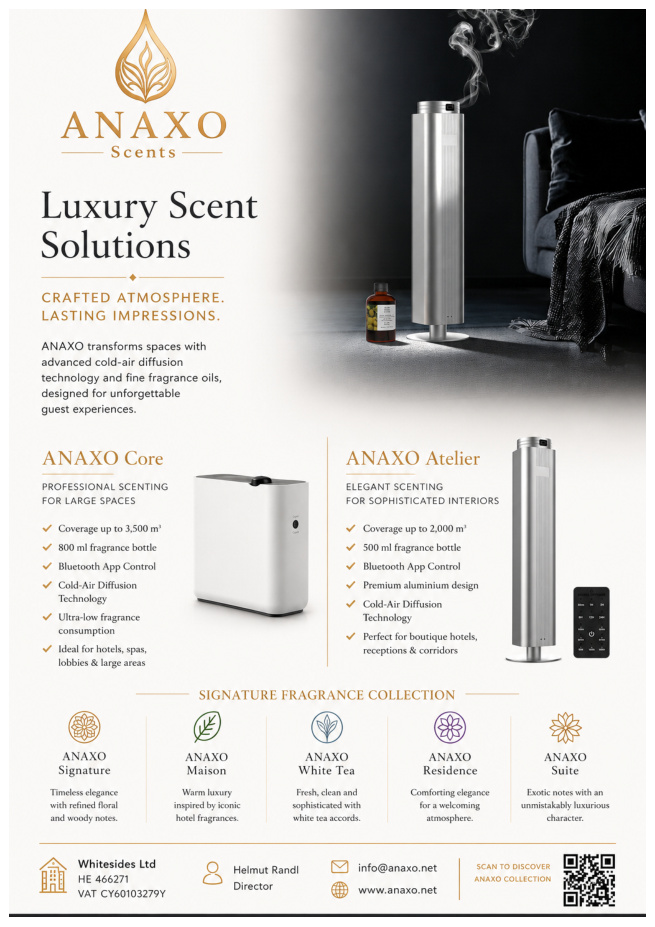 ANAXO professional hotel scenting presentation
